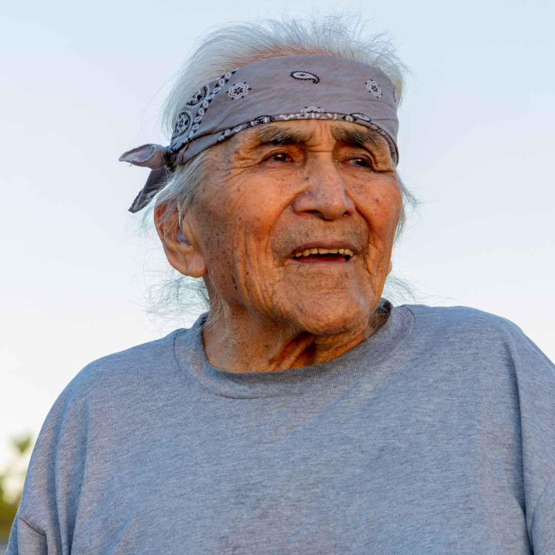 Elderly Native American Navajo Man