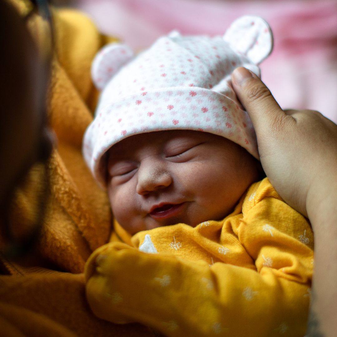 Day old Newborn Hispanic baby